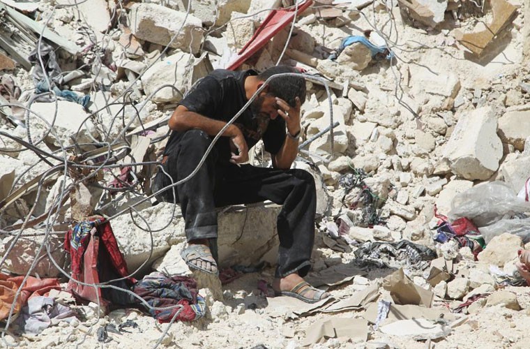 Thanh pho chet Aleppo tan hoang qua anh-Hinh-3